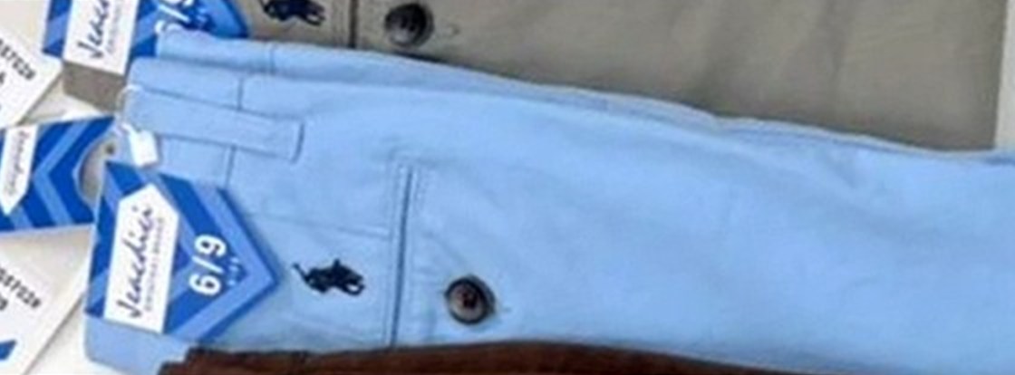 Pantalon Chino Bébé Bleu Ciel