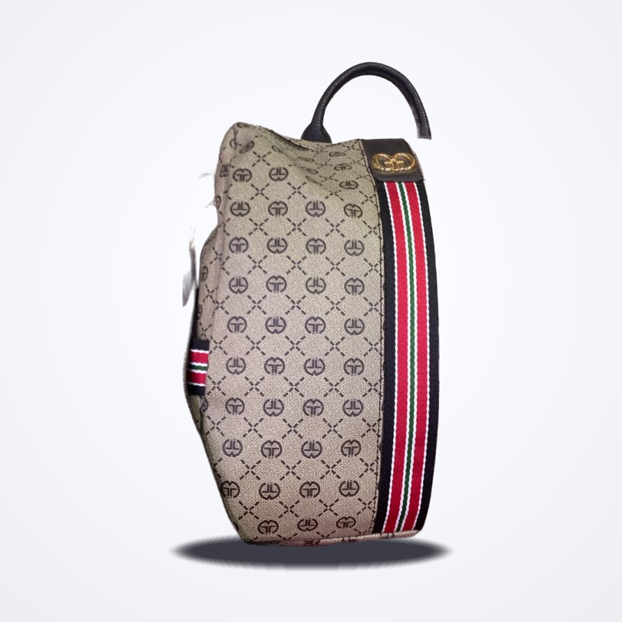 Sac à Dos Monogramme Beige & Rayure