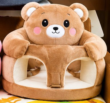Sofa Bébé Peluche Ourson Caramel